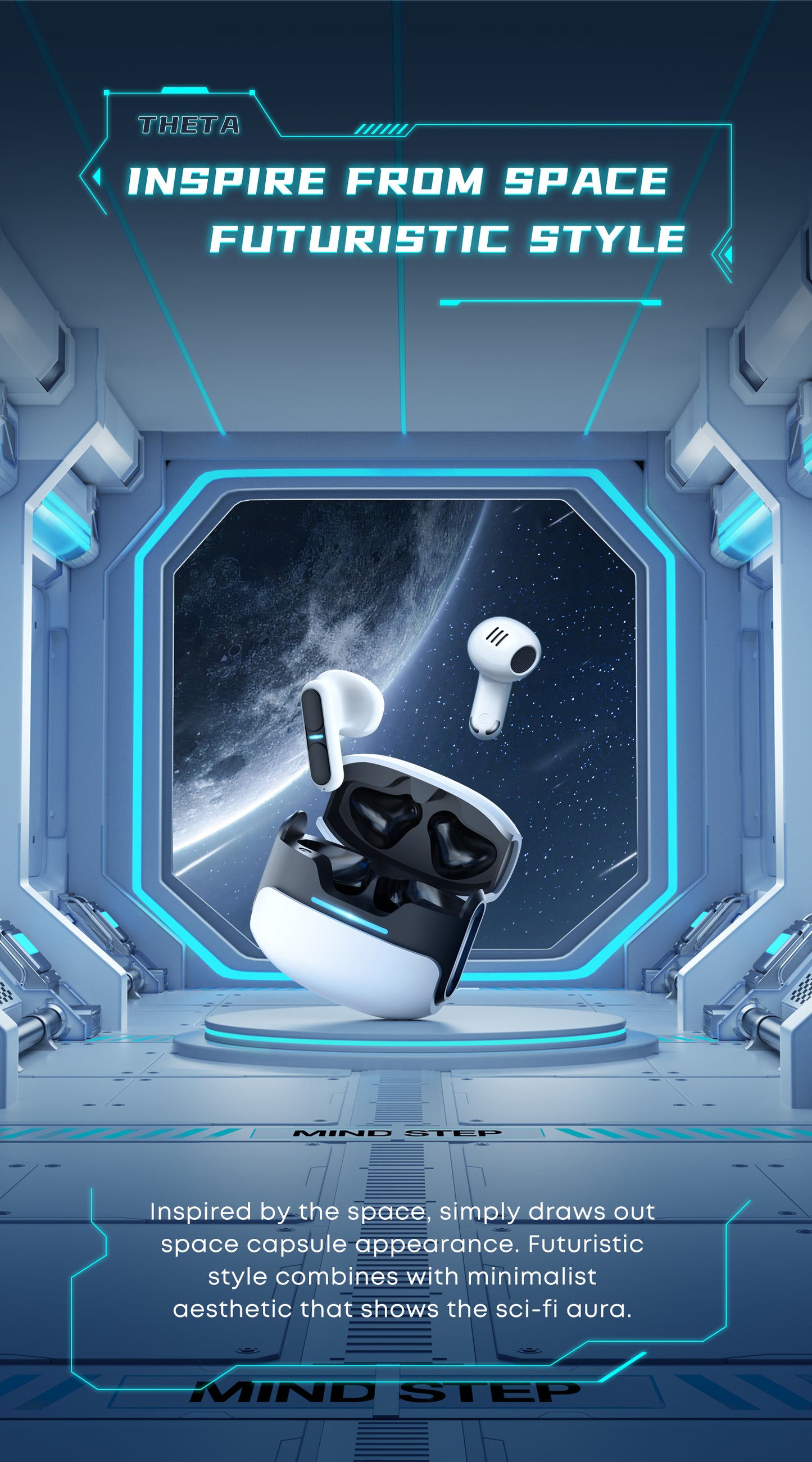 Langsdom TG11 Theta Auriculares Bluetooth