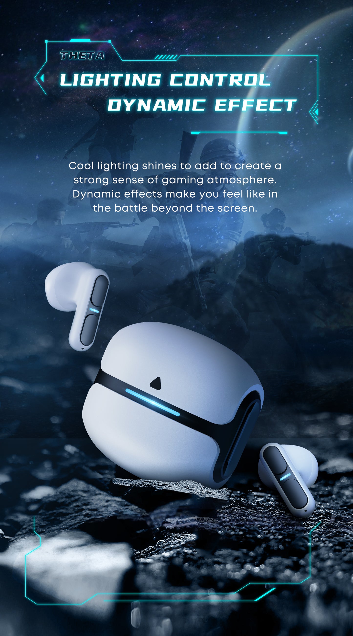 Langsdom TG11 Theta Auriculares Bluetooth