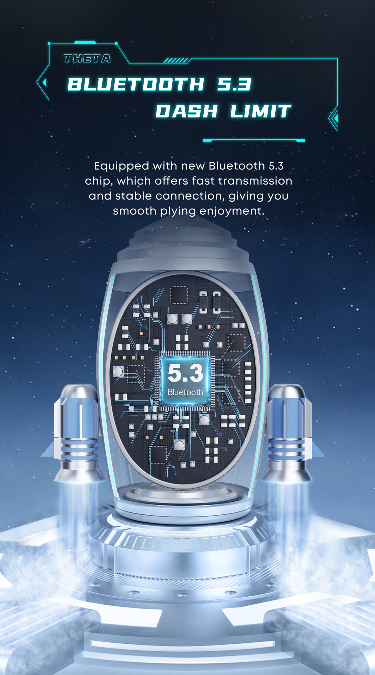Langsdom TG11 Theta Auriculares Bluetooth